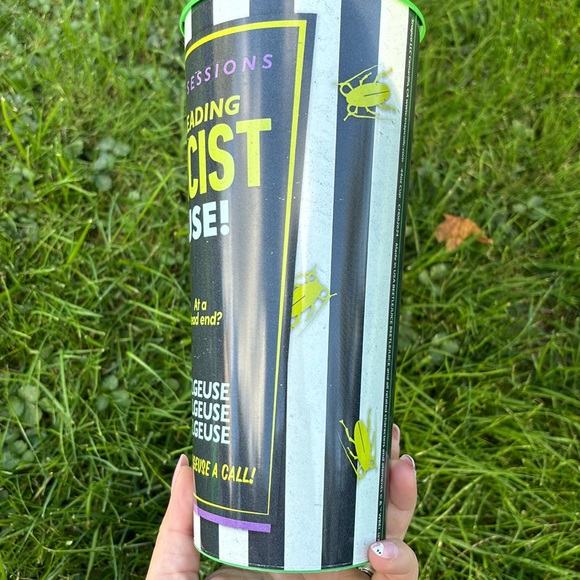 NEVER USED BEETLJUICE MOVIE THEATER CUP - Picture 2 of 4